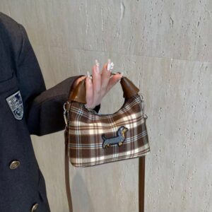Small checkered bag