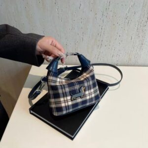 Small checkered bag