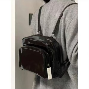 Black small backpack