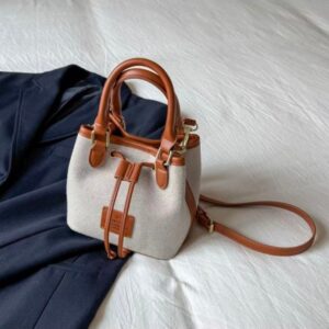 Retro bucket bag
