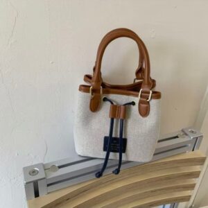 Retro bucket bag