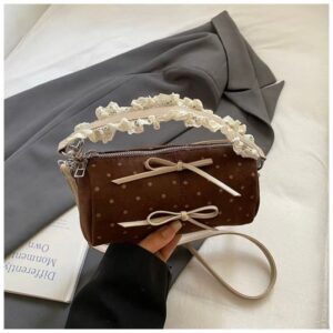 Dotty round cylinder bag