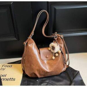 Double shoulder cloud bag